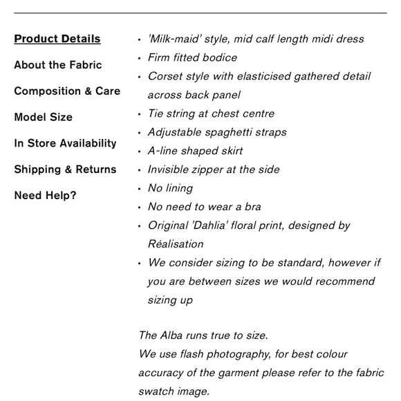 Realisation Par The Alba Dress size - Picture 3 of 10